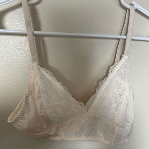 Elegant Cream Lace Trim Camisole